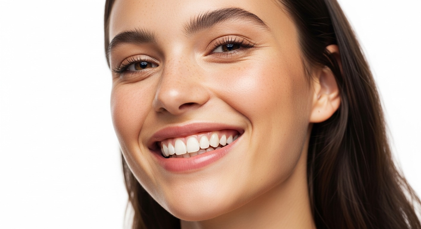 Paciente sonriendo tras su tratamiento de implantes