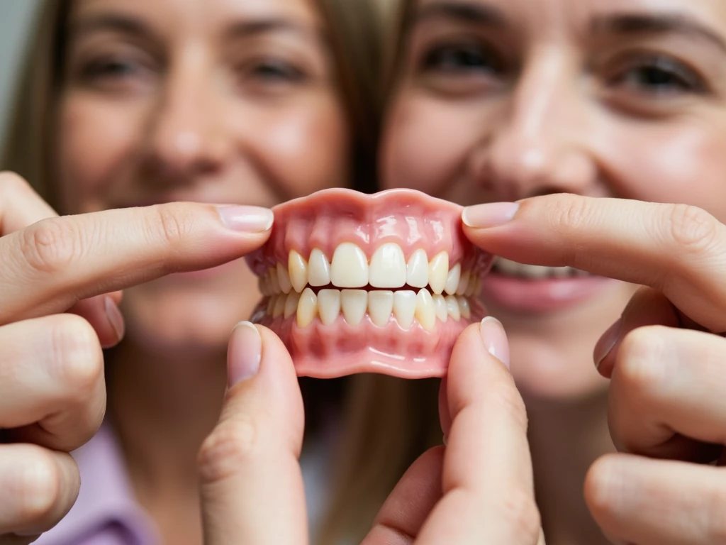 Dientes alineados después de la ortodoncia