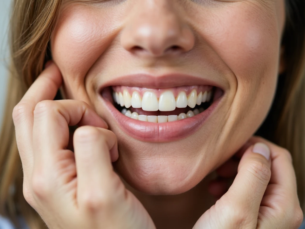 Dientes apiñados antes de la ortodoncia
